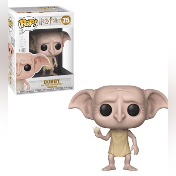 BNIB Funko POP! Harry Potter - Dobby Snapping his Fingers, Multicolor, Standard - Picture 1 of 2